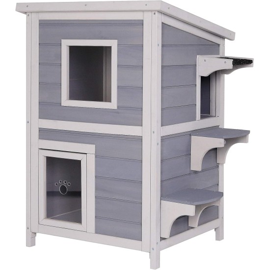 dibea CH10815 Cat House, Cat Cave, Cat Box, Grey dibea CH10815 Cat House, Cat Cave, Cat Box, Grey