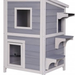 dibea CH10815 Cat House, Cat Cave, Cat Box, Grey dibea CH10815 Cat House, Cat Cave, Cat Box, Grey