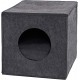 dibea Felt Cat Cave with or without Cushion, Foldable Cuddly Cave for Cats, Shelf for Cats, 33 x 37 x 33 cm dibea Felt Cat Cave with or without Cushion, Foldable Cuddly Cave for Cats, Shelf for Cats, 33 x 37 x 33 cm