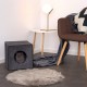 dibea Felt Cat Cave with or without Cushion, Foldable Cuddly Cave for Cats, Shelf for Cats, 33 x 37 x 33 cm dibea Felt Cat Cave with or without Cushion, Foldable Cuddly Cave for Cats, Shelf for Cats, 33 x 37 x 33 cm