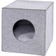 dibea Felt Cat Cave with or without Cushion, Foldable Cuddly Cave for Cats, Shelf for Cats, 33 x 37 x 33 cm dibea Felt Cat Cave with or without Cushion, Foldable Cuddly Cave for Cats, Shelf for Cats, 33 x 37 x 33 cm