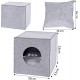 dibea Felt Cat Cave with or without Cushion, Foldable Cuddly Cave for Cats, Shelf for Cats, 33 x 37 x 33 cm dibea Felt Cat Cave with or without Cushion, Foldable Cuddly Cave for Cats, Shelf for Cats, 33 x 37 x 33 cm