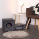 dibea Felt Cat Cave with or without Cushion, Foldable Cuddly Cave for Cats, Shelf for Cats, 33 x 37 x 33 cm dibea Felt Cat Cave with or without Cushion, Foldable Cuddly Cave for Cats, Shelf for Cats, 33 x 37 x 33 cm