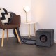 dibea Felt Cat Cave with or without Cushion, Foldable Cuddly Cave for Cats, Shelf for Cats, 33 x 37 x 33 cm dibea Felt Cat Cave with or without Cushion, Foldable Cuddly Cave for Cats, Shelf for Cats, 33 x 37 x 33 cm