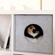 dibea Felt Cat Cave with or without Cushion, Foldable Cuddly Cave for Cats, Shelf for Cats, 33 x 37 x 33 cm dibea Felt Cat Cave with or without Cushion, Foldable Cuddly Cave for Cats, Shelf for Cats, 33 x 37 x 33 cm