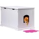 dobar® 35266e Zeta Cat Cabinet - Cat Cave for Cat Litter Trays - Cat House with Divider for Cat Litter Tray - Solid Wood Cat Furniture - 60 x 40 x 49 cm - White dobar® 35266e Zeta Cat Cabinet - Cat Cave for Cat Litter Trays - Cat House with Divider for Cat Litter Tray - Solid Wood Cat Furniture - 60 x 40 x 49 cm - White