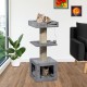 dobar® Premium Scratchy Wooden Cat Scratching Post with Extra Large and Sturdy Scratching Posts in Fancy Design – Also Suitable for Large Cats – 35 x 60 x 100 cm dobar® Premium Scratchy Wooden Cat Scratching Post with Extra Large and Sturdy Scratching Posts in Fancy Design – Also Suitable for Large Cats – 35 x 60 x 100 cm