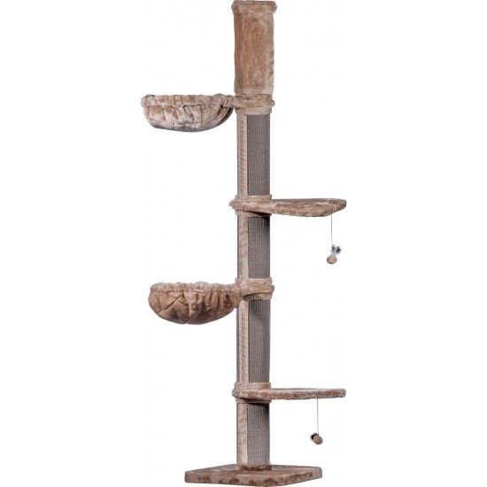 dobar® Premium Scratchy Wooden Cat Scratching Post with Extra Large and Sturdy Scratching Posts in Fancy Design – Also Suitable for Large Cats – 35 x 60 x 100 cm dobar® Premium Scratchy Wooden Cat Scratching Post with Extra Large and Sturdy Scratching Posts in Fancy Design – Also Suitable for Large Cats – 35 x 60 x 100 cm