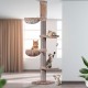 dobar® Premium Scratchy Wooden Cat Scratching Post with Extra Large and Sturdy Scratching Posts in Fancy Design – Also Suitable for Large Cats – 35 x 60 x 100 cm dobar® Premium Scratchy Wooden Cat Scratching Post with Extra Large and Sturdy Scratching Posts in Fancy Design – Also Suitable for Large Cats – 35 x 60 x 100 cm
