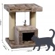 dobar® Premium Scratchy Wooden Cat Scratching Post with Extra Large and Sturdy Scratching Posts in Fancy Design – Also Suitable for Large Cats – 35 x 60 x 100 cm dobar® Premium Scratchy Wooden Cat Scratching Post with Extra Large and Sturdy Scratching Posts in Fancy Design – Also Suitable for Large Cats – 35 x 60 x 100 cm