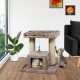 dobar® Premium Scratchy Wooden Cat Scratching Post with Extra Large and Sturdy Scratching Posts in Fancy Design – Also Suitable for Large Cats – 35 x 60 x 100 cm dobar® Premium Scratchy Wooden Cat Scratching Post with Extra Large and Sturdy Scratching Posts in Fancy Design – Also Suitable for Large Cats – 35 x 60 x 100 cm