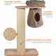 dobar® Premium Scratchy Wooden Cat Scratching Post with Extra Large and Sturdy Scratching Posts in Fancy Design – Also Suitable for Large Cats – 35 x 60 x 100 cm dobar® Premium Scratchy Wooden Cat Scratching Post with Extra Large and Sturdy Scratching Posts in Fancy Design – Also Suitable for Large Cats – 35 x 60 x 100 cm