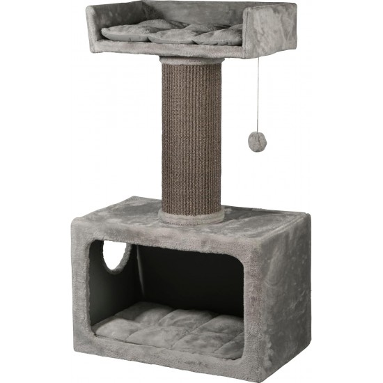 dobar® Premium Scratchy Wooden Cat Scratching Post with Extra Large and Sturdy Scratching Posts in Fancy Design – Also Suitable for Large Cats – 35 x 60 x 100 cm dobar® Premium Scratchy Wooden Cat Scratching Post with Extra Large and Sturdy Scratching Posts in Fancy Design – Also Suitable for Large Cats – 35 x 60 x 100 cm