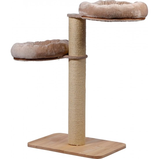 dobar® Premium Scratchy Wooden Cat Scratching Post with Extra Large and Sturdy Scratching Posts in Fancy Design – Also Suitable for Large Cats – 35 x 60 x 100 cm dobar® Premium Scratchy Wooden Cat Scratching Post with Extra Large and Sturdy Scratching Posts in Fancy Design – Also Suitable for Large Cats – 35 x 60 x 100 cm