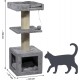 dobar® Premium Scratchy Wooden Cat Scratching Post with Extra Large and Sturdy Scratching Posts in Fancy Design – Also Suitable for Large Cats – 35 x 60 x 100 cm dobar® Premium Scratchy Wooden Cat Scratching Post with Extra Large and Sturdy Scratching Posts in Fancy Design – Also Suitable for Large Cats – 35 x 60 x 100 cm