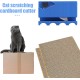 lasuroa Cardboard Cutter for Cat Scratching Posts, Handheld Cardboard Cutting Tool with Built-in Blade, Portable DIY Cutter for Cat Scratching Posts and Crafts (Dark Blue) lasuroa Cardboard Cutter for Cat Scratching Posts, Handheld Cardboard Cutting Tool with Built-in Blade, Portable DIY Cutter for Cat Scratching Posts and Crafts (Dark Blue)