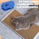 lasuroa Cardboard Cutter for Cat Scratching Posts, Handheld Cardboard Cutting Tool with Built-in Blade, Portable DIY Cutter for Cat Scratching Posts and Crafts (Dark Blue) lasuroa Cardboard Cutter for Cat Scratching Posts, Handheld Cardboard Cutting Tool with Built-in Blade, Portable DIY Cutter for Cat Scratching Posts and Crafts (Dark Blue)