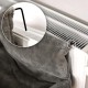 lionto Cat Bed for Heaters, Cat Heating Lounger, Cat Hammock for Heaters, Dark Grey