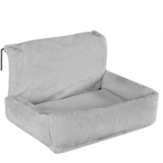 lionto Cat Bed for Heaters, Cat Heating Lounger, Cat Hammock for Heaters, Dark Grey lionto Cat Bed for Heaters, Cat Heating Lounger, Cat Hammock for Heaters, Dark Grey