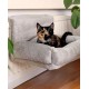 lionto Cat Bed for Heaters, Cat Heating Lounger, Cat Hammock for Heaters, Dark Grey lionto Cat Bed for Heaters, Cat Heating Lounger, Cat Hammock for Heaters, Dark Grey