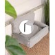 lionto Cat Bed for Heaters, Cat Heating Lounger, Cat Hammock for Heaters, Dark Grey lionto Cat Bed for Heaters, Cat Heating Lounger, Cat Hammock for Heaters, Dark Grey