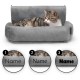 lionto Cat Bed for Heaters, Cat Heating Lounger, Cat Hammock for Heaters, Dark Grey