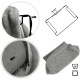 lionto Cat Bed for Heaters, Cat Heating Lounger, Cat Hammock for Heaters, Dark Grey