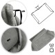lionto Cat Bed for Heaters, Cat Heating Lounger, Cat Hammock for Heaters, Dark Grey