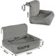 lionto Cat Bed for Heaters, Cat Heating Lounger, Cat Hammock for Heaters, Dark Grey