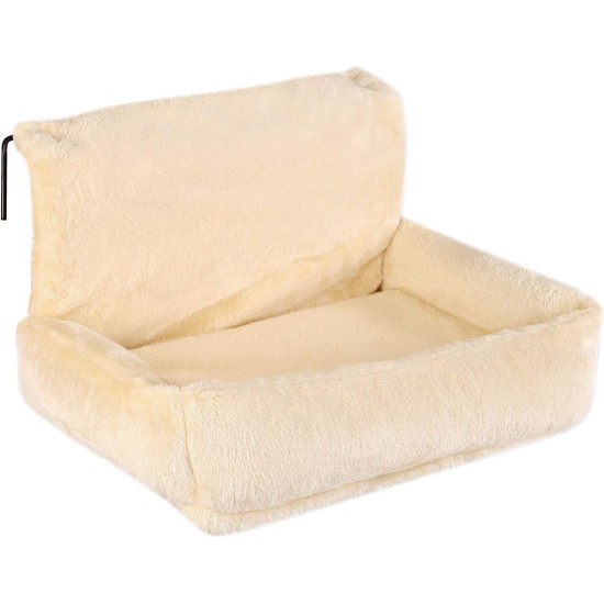 lionto Cat Bed for Heaters, Cat Heating Lounger, Cat Hammock for Heaters, Dark Grey lionto Cat Bed for Heaters, Cat Heating Lounger, Cat Hammock for Heaters, Dark Grey