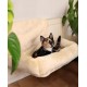 lionto Cat Bed for Heaters, Cat Heating Lounger, Cat Hammock for Heaters, Dark Grey lionto Cat Bed for Heaters, Cat Heating Lounger, Cat Hammock for Heaters, Dark Grey