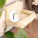 lionto Cat Bed for Heaters, Cat Heating Lounger, Cat Hammock for Heaters, Dark Grey