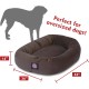suede bagel-shaped dog bed suede bagel-shaped dog bed
