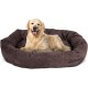 suede bagel-shaped dog bed suede bagel-shaped dog bed