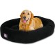 suede bagel-shaped dog bed suede bagel-shaped dog bed