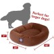 suede bagel-shaped dog bed suede bagel-shaped dog bed