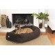 suede bagel-shaped dog bed suede bagel-shaped dog bed