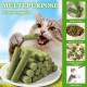 2 Packs of Cat Grass Sticks, Cat Grass Snack, Cat Grass Teether Sticks, Cat Grass Teething Sticks for House Cats, for Cats for Dental Care, to Improve Cat Digestion (100 g) 2 Packs of Cat Grass Sticks, Cat Grass Snack, Cat Grass Teether Sticks, Cat Grass Teething Sticks for House Cats, for Cats for Dental Care, to Improve Cat Digestion (100 g)