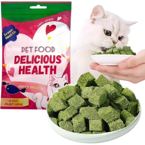 2 Packs of Cat Grass Sticks, Cat Grass Snack, Cat Grass Teether Sticks, Cat Grass Teething Sticks for House Cats, for Cats for Dental Care, to Improve Cat Digestion (100 g) 2 Packs of Cat Grass Sticks, Cat Grass Snack, Cat Grass Teether Sticks, Cat Grass Teething Sticks for House Cats, for Cats for Dental Care, to Improve Cat Digestion (100 g)