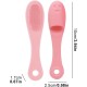 4 Pieces Cat Chin Brush, Silicone Chin Brush, Soft Pet Finger Toothbrush, Dental Care for Cats, Dogs, Puppies 4 Pieces Cat Chin Brush, Silicone Chin Brush, Soft Pet Finger Toothbrush, Dental Care for Cats, Dogs, Puppies