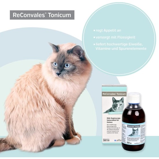 Alfavet Reconvales Tonicum for Cats, 1 per pack, 280 ml Alfavet Reconvales Tonicum for Cats, 1 per pack, 280 ml