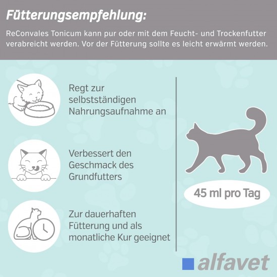 Alfavet Reconvales Tonicum for Cats, 1 per pack Alfavet Reconvales Tonicum for Cats, 1 per pack