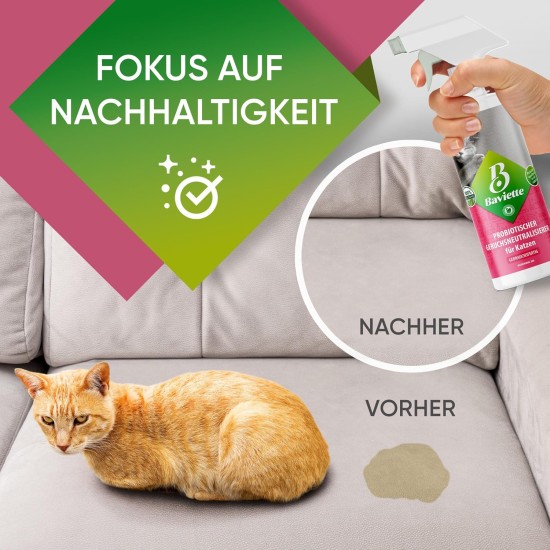 Baviette Cat Care Set: (300 times) Probiotic Plaque for Teeth Cleaning for Cats - Optimal Oral Care, Dental Care, Effective Against Bad Breath & Tartar, Odourless (Oral Care) Baviette Cat Care Set: (300 times) Probiotic Plaque for Teeth Cleaning for Cats - Optimal Oral Care, Dental Care, Effective Against Bad Breath & Tartar, Odourless (Oral Care)
