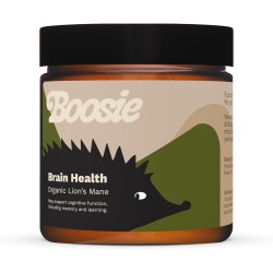 Boosie Organic Lion Mane Mushroom Powder for Pets 50g Rich in Beta Glucans Brain Health Pet Food