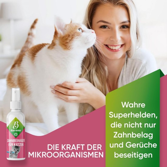 Cat Care Set: (300 times) Probiotic Plaque for Teeth Cleaning for Cats - Optimal Oral Care, Dental Care, Effective Against Bad Breath & Tartar, Odourless (Oral Care) Cat Care Set: (300 times) Probiotic Plaque for Teeth Cleaning for Cats - Optimal Oral Care, Dental Care, Effective Against Bad Breath & Tartar, Odourless (Oral Care)
