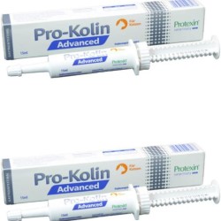 Dechra Pro-Kolin Advanced for Cats, Double Pack, 2 x 15 ml, Supplementary Food for Cats, Supports Digestion, Highly Concentrated Pro- and Prebiotics Dechra Pro-Kolin Advanced for Cats, Double Pack, 2 x 15 ml, Supplementary Food for Cats, Supports Digestion, Highly Concentrated Pro- and Prebiotics