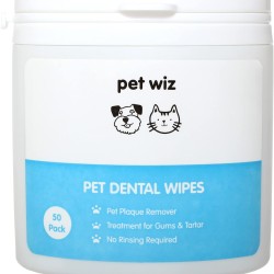 Dental Finger Wipes with Spearmint Oil for Dogs & Cats Removes Plaque & Tartar, Care for Gums & No Rinsing Required Dental Finger Wipes with Spearmint Oil for Dogs & Cats Removes Plaque & Tartar, Care for Gums & No Rinsing Required