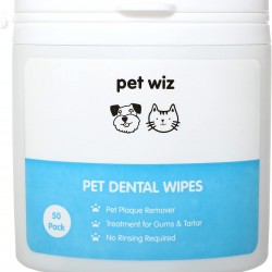 Dental Finger Wipes with Spearmint Oil for Dogs & Cats Removes Plaque & Tartar, Care for Gums & No Rinsing Required Dental Finger Wipes with Spearmint Oil for Dogs & Cats Removes Plaque & Tartar, Care for Gums & No Rinsing Required
