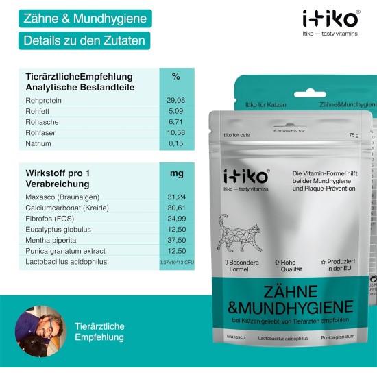 Digestive Aid for Cats | Our Probiotics Cat Is Effective Against Diarrhea Cat | Alternative to Healing Clay | Not an Ordinary Treat, but the Best Gut Health for Your Cat - From ITIKO Digestive Aid for Cats | Our Probiotics Cat Is Effective Against Diarrhea Cat | Alternative to Healing Clay | Not an Ordinary Treat, but the Best Gut Health for Your Cat - From ITIKO
