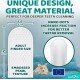 EcoEarth - Teeth Cleaning Wipes for Dogs & Cats - Pet Dental Care Finger Pads for Fresh Breath & Oral Hygiene - Embossed Pattern & Nano Plastic Dots for Removing Plaque & Tartar - 50